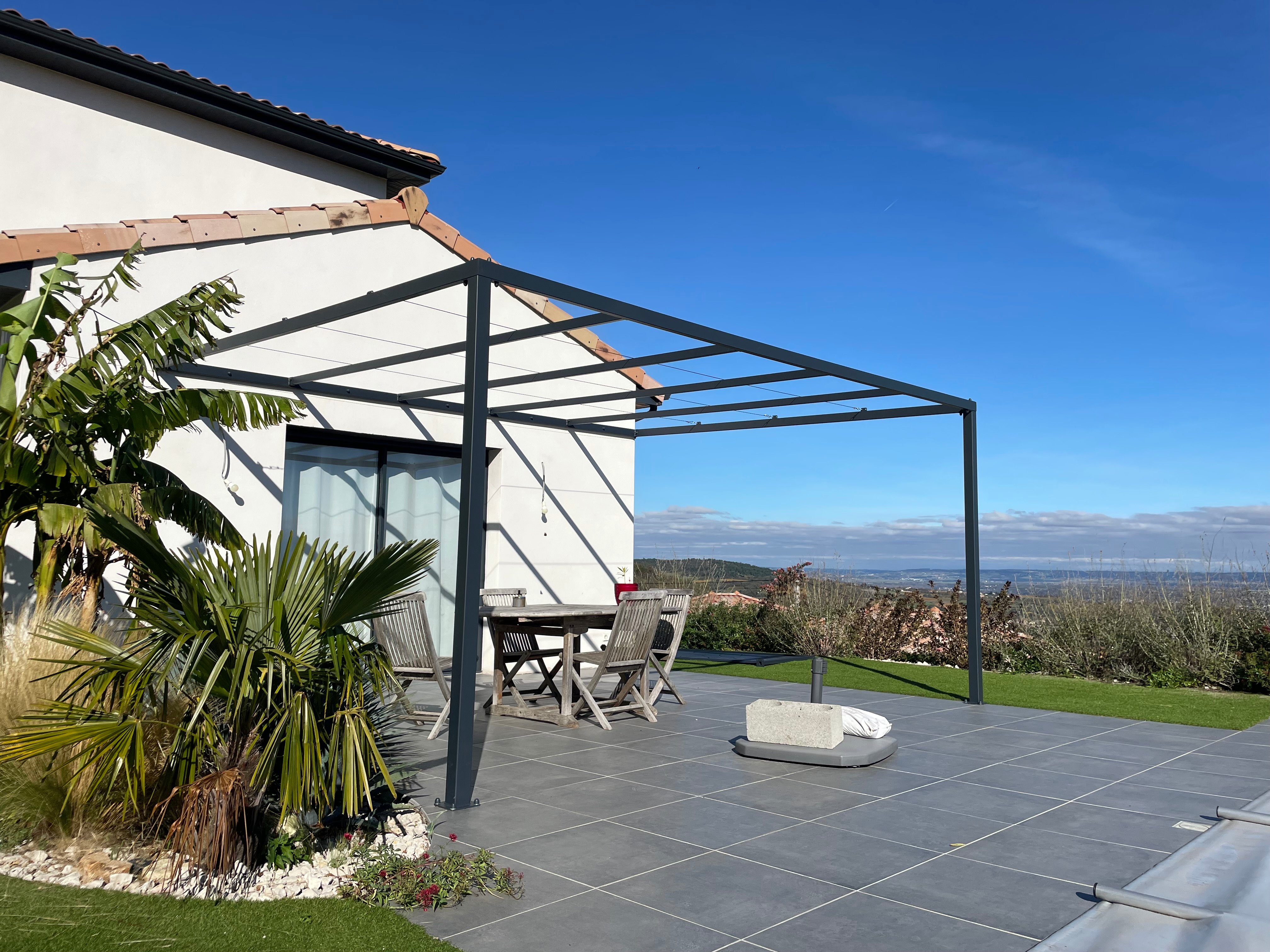 Pergola métallique sur mesure